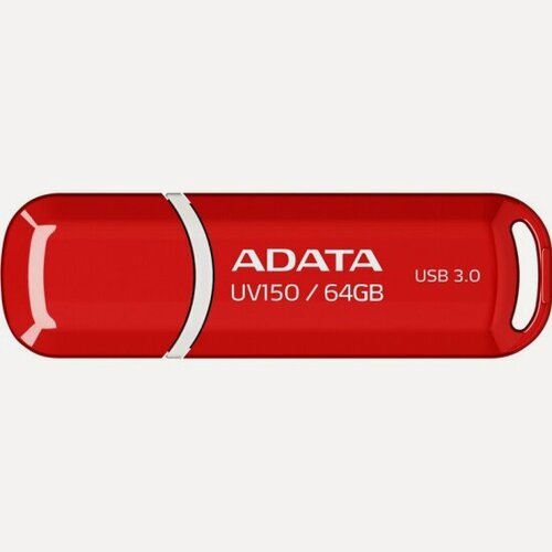 Изображение товара USB флешка Adata UV150 64Gb red USB 3.1