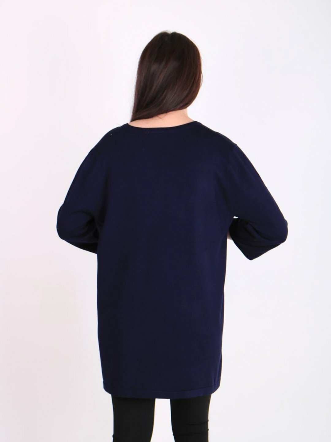 Туника, размер 56, темно-синий — фото 1