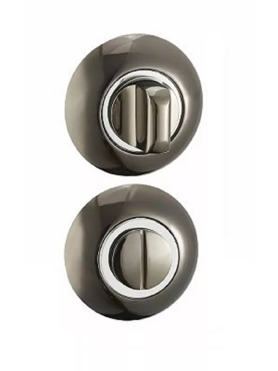 Накладки сантехнические BKBN/CP черный никель/хром