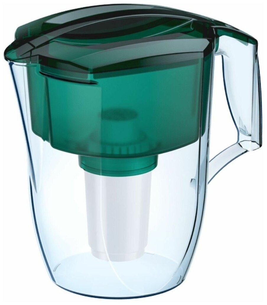 Водоочиститель "Кувшин" модель "Аквафор гарри"(зеленый) - фотография № 2