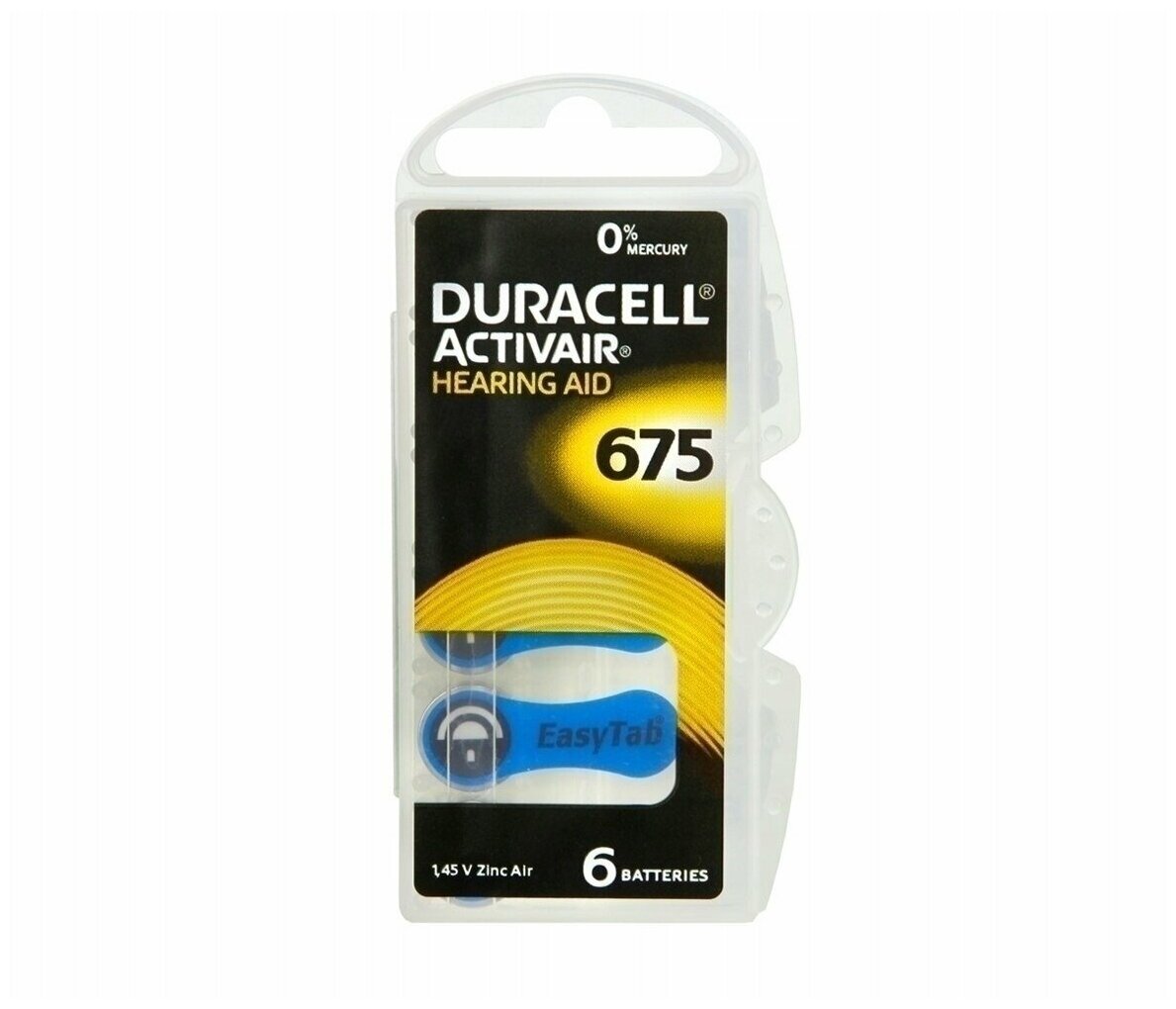 Батарейка DURACELL 675