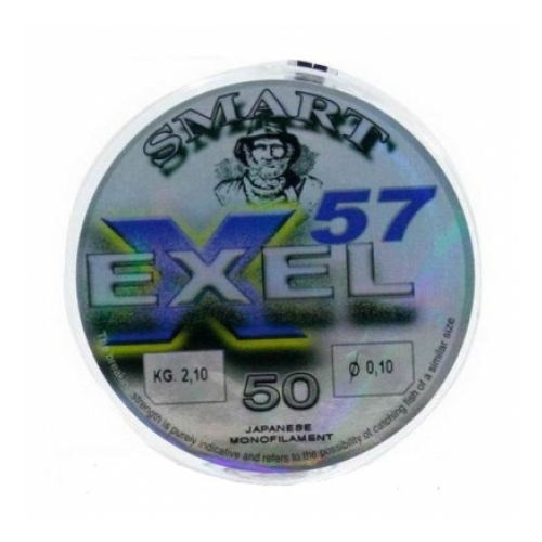 Леска Smart EXEL 57 50m 0.20mm монитор видеодомофона at vd 433c exel белый qm 433c exel