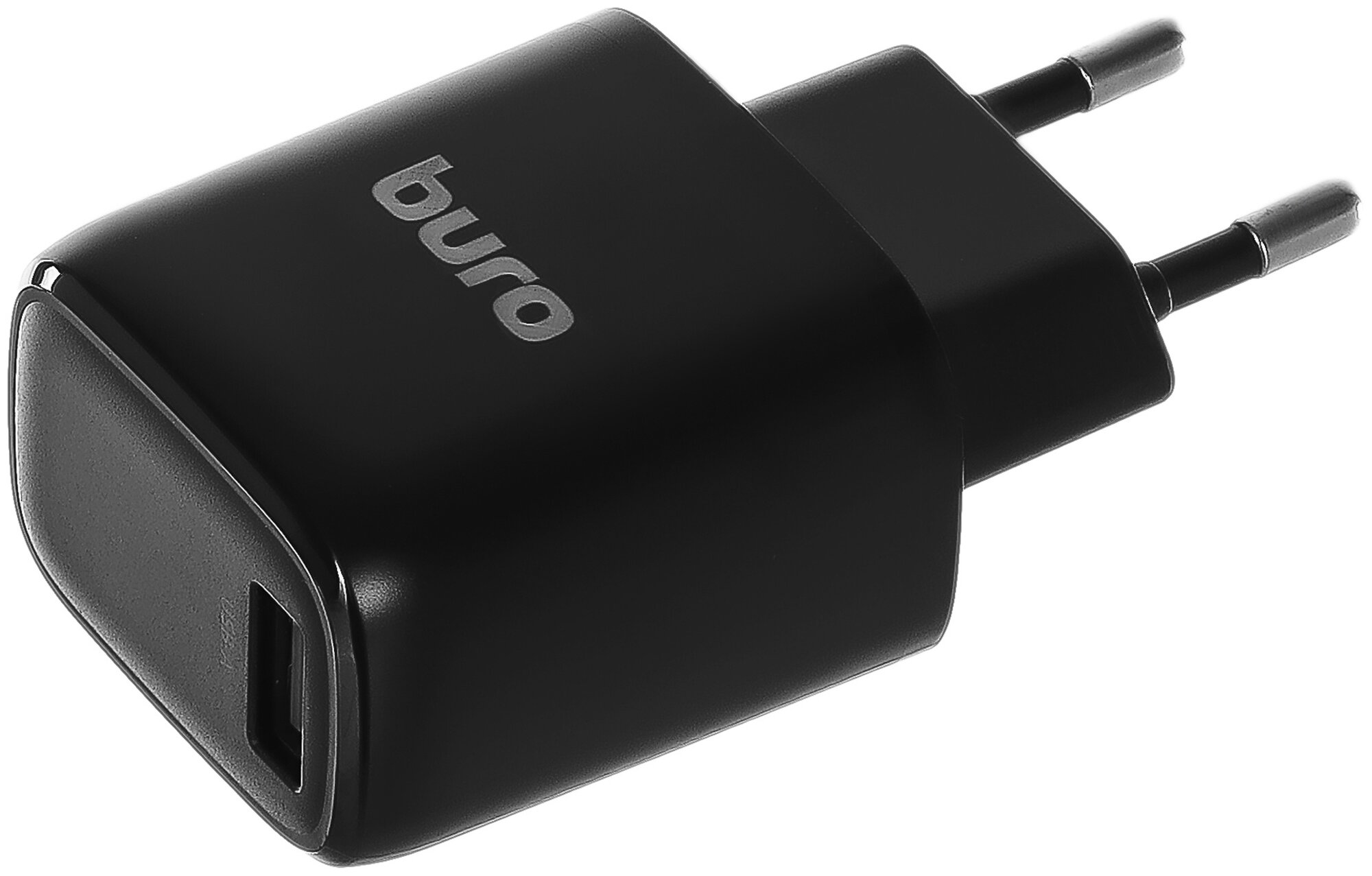 Сетевое зарядное устройство Buro BUWG1, USB-A, 3A, черный [buwg18p100bk]