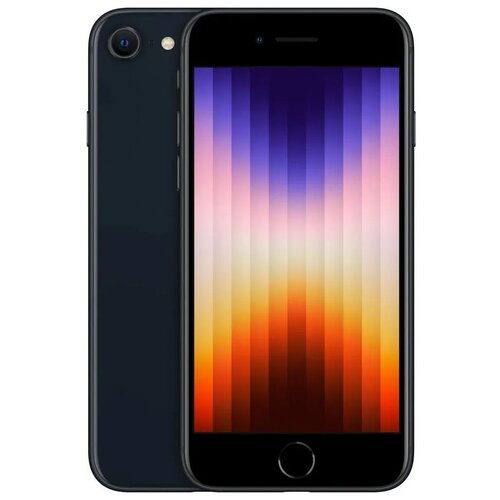 Смартфон Apple iPhone SE 2022 256 ГБ, nano SIM+eSIM, midnight