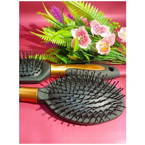 Набор Расческа для волос/щетка массажная -2шт