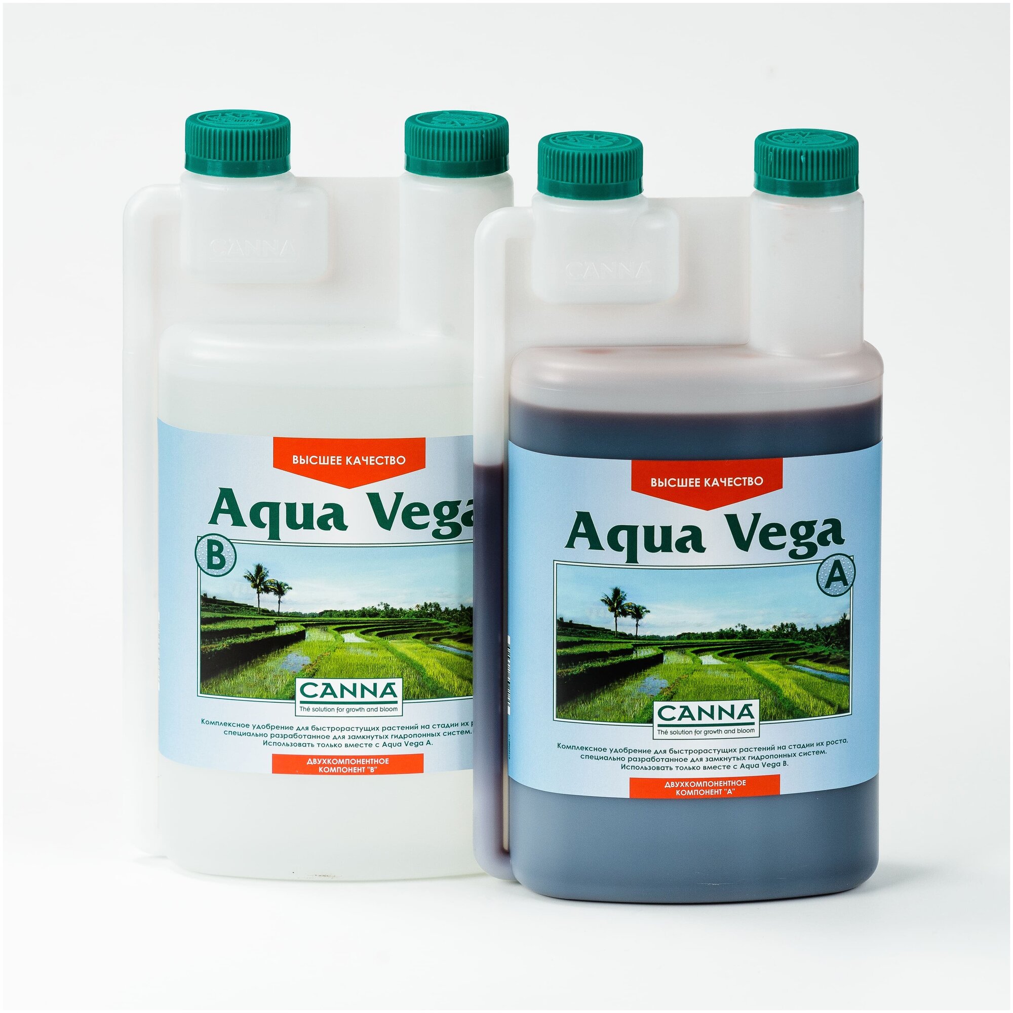 Удобрение CANNA Aqua Vega A+B 1 л - фотография № 3