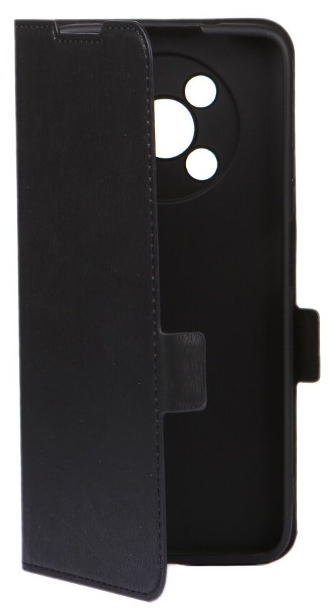 Чехол с флипом для Huawei Nova Y90 DF hwFlip-101 (black) - фотография № 1