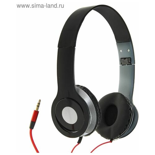 Наушники LuazON W-11 накладные складные чёрные 67600₽