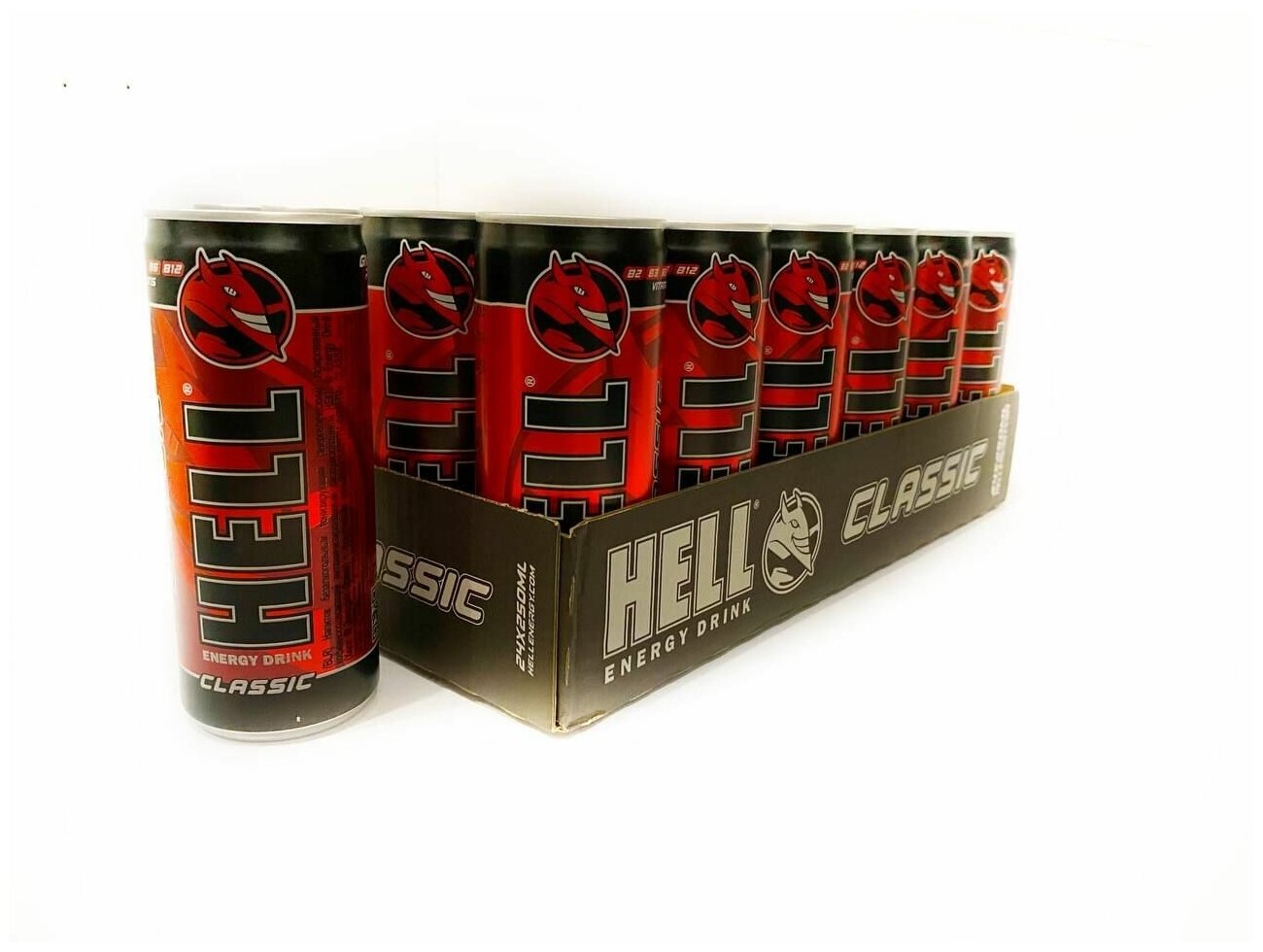 Энергетический напиток HELL Energy Drink Classic, 0.25 л - фотография № 3