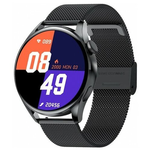 Умные часы BandRate Smart BRSWTCH3BBWB с ЭКГ счетчиком калорий мониторингом сна 792000₽