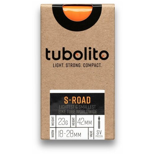 Камера Tubolito S-Road 2022 700C 18-28mm Presta 80mm