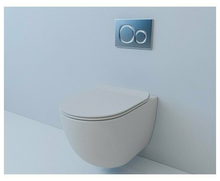 Унитаз Esbano Garcia белый матовый