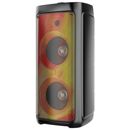 Беспроводная портативная колонка ZQS 8215 с беспроводным микрофоном караоке с функцией TWS FM- тюнер USB AUX и отличной подсветкой 694900₽