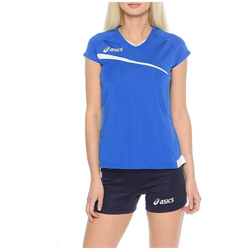 Форма спортивная ASICS, размер 2XL, синий волейбольная форма asics volley core set m мужчины 2051a277 100 l