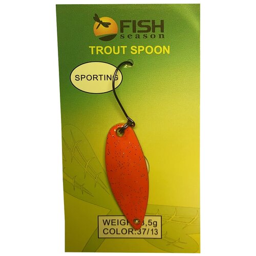 фото Блесна форелевая fish season sporting, 3,5g цвет-13 , крючок-kumho