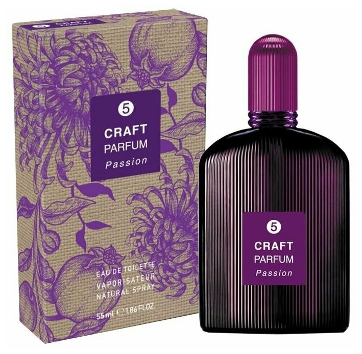 TODAY PARFUM (Delta parfum) Туалетная вода женская CRAFT PARFUM 5 PASSION