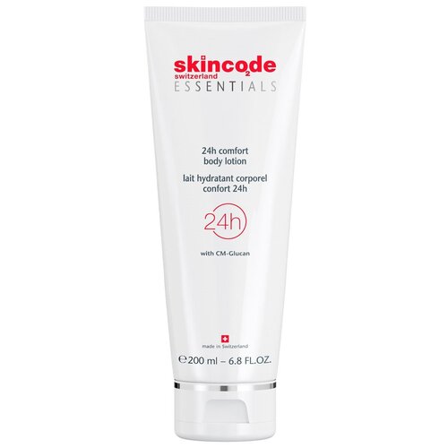 Skincode Лосьон для тела Essentials 24 часа, 200 мл лосьон для тела 24 часа skincode 24h comfort body lotion 200 мл