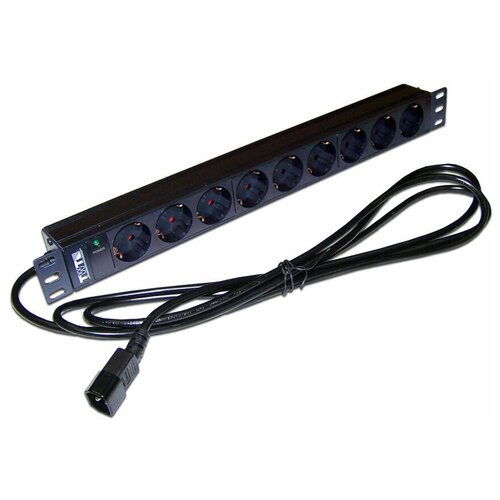 Распределитель питания PDU TWT TWT-PDU19-10A9P4-3.0 распределитель питания pdu lanmaster twt pdvi3 6x24 cb 32