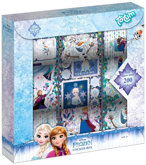 Набор наклеек TOTUM FROZEN STICKER BOX 9 ROLLS 680340