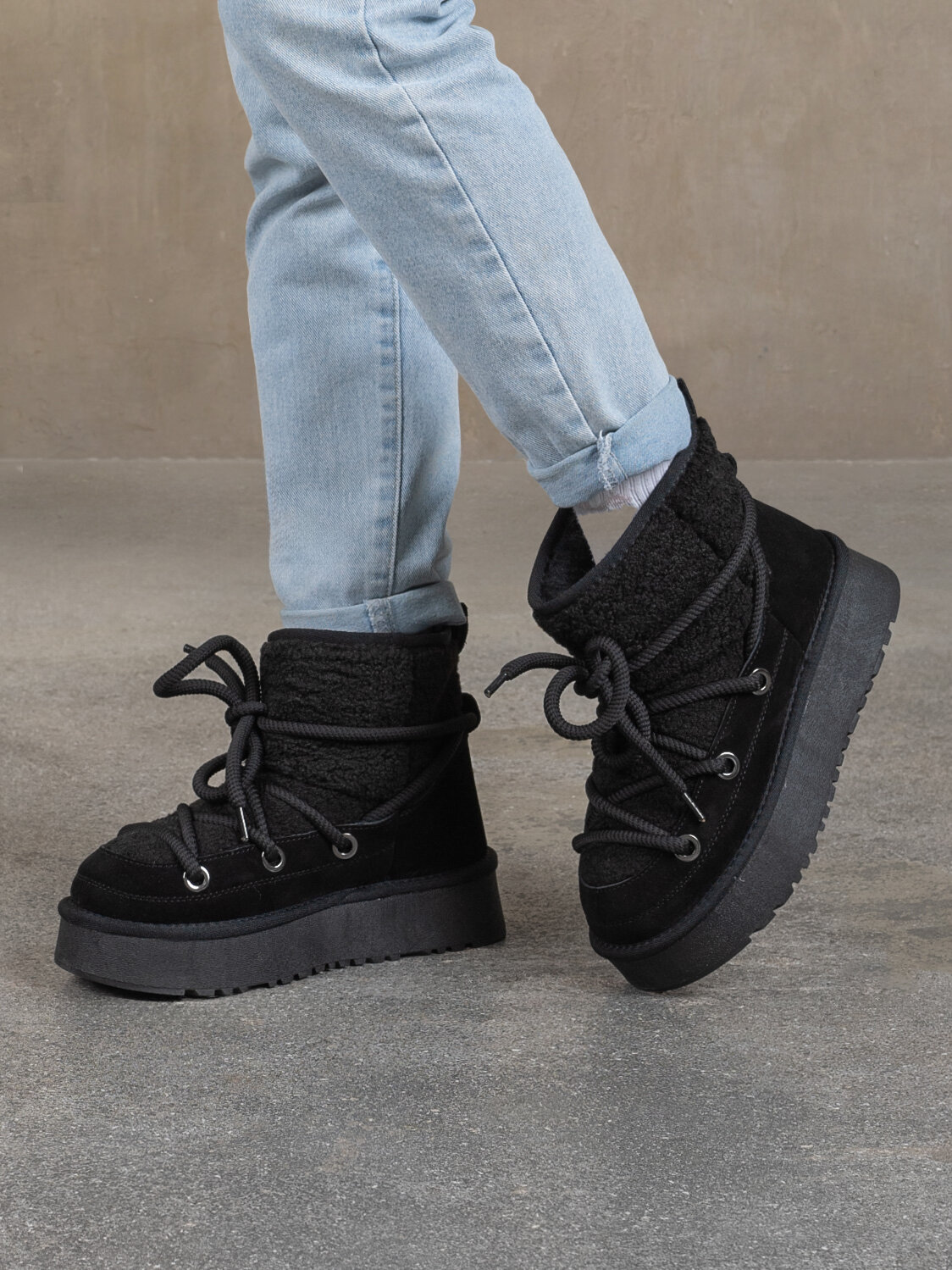 Угги PATROL, размер 37, черный — фото 1