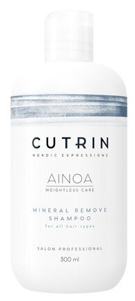 Шампунь Cutrin Ainoa Mineral Remove для деминерализации, 300мл - фото №2