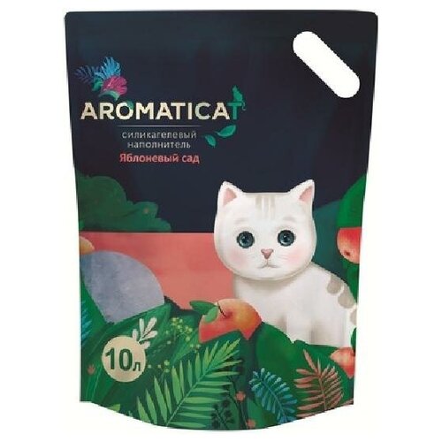 AromatiCat Силикагелевый наполнитель Яблоневый сад 5л 2,08 кг 35868 (2 шт)