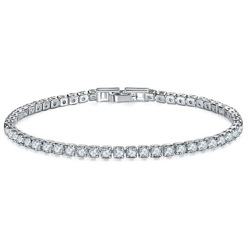 фото Теннисный браслет на руку, женский браслет с россыпью камней stasy carat