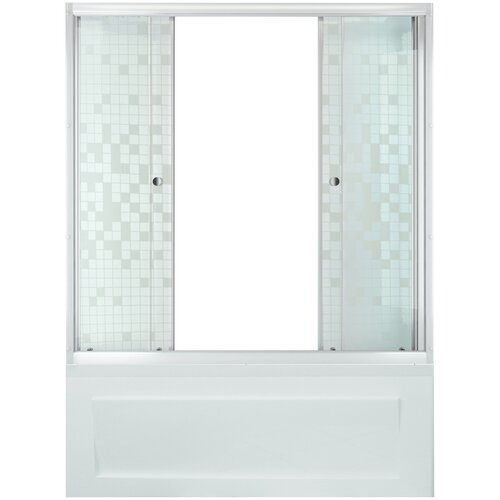 Душевая шторка Triton Щ0000025977, 147.5х150 см, белый