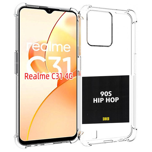 Чехол MyPads Eazy-E 90S Hip Hop для OPPO Realme C31 задняя-панель-накладка-бампер