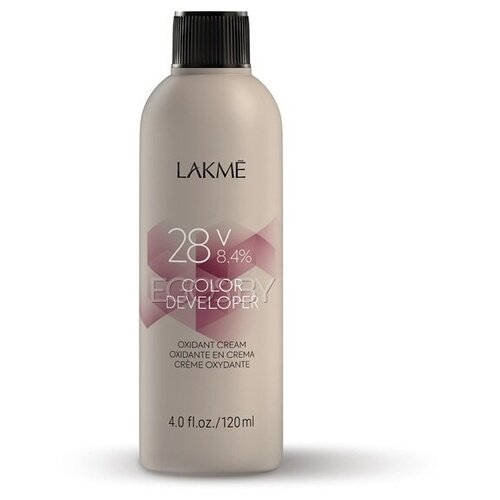 Lakme Крем-окислитель(оксид, оксидант) 28V 8,4% универсальный COLOR DEVELOPER, 120 мл