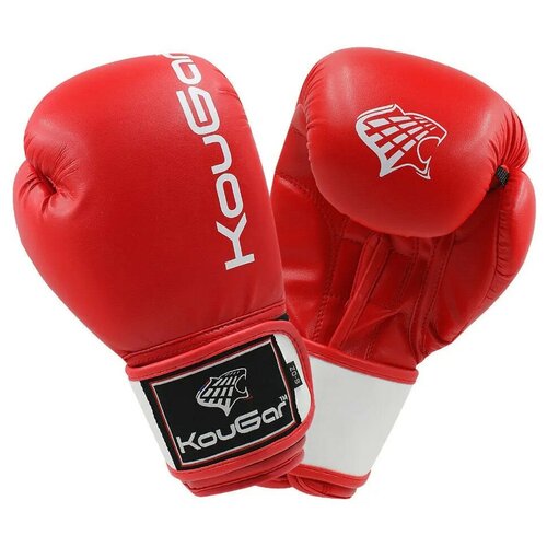 Перчатки боксерские KouGar KO200-8, 8oz, красный перчатки боксёрские kougar ko200 6 6oz красный