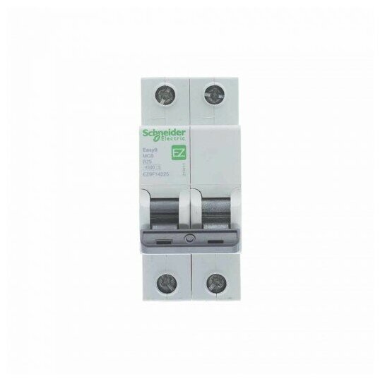 Schneider Electric EASY 9 Автоматический выключатель 2P 25A (B) Schneider Electric Schneider Electric EASY 9 Автоматический выключатель 2P 25A (B) EZ9F14225