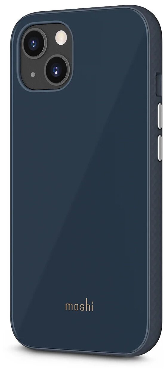Чехол Moshi iGlaze Slim Hardshell Case для iPhone 13, slate blue