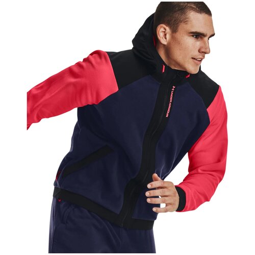 Толстовка Under Armour UA Rush Fleece FZ Hoodie Мужчины 1366178-410 LG