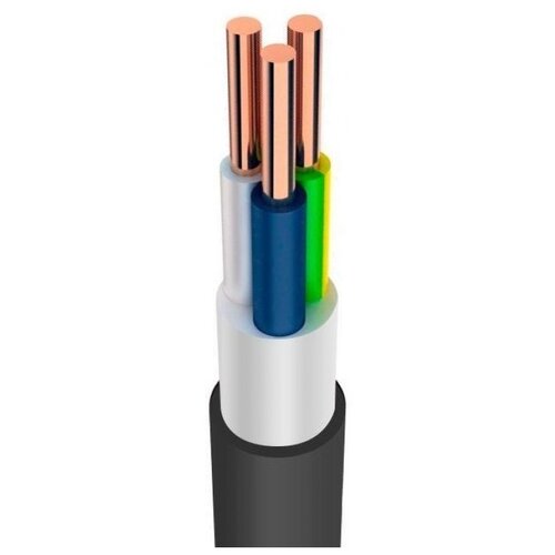 Кабель силовой ВВГнг(А)-LS Альфакабель ГОСТ, 3x1.5 мм², 10 м