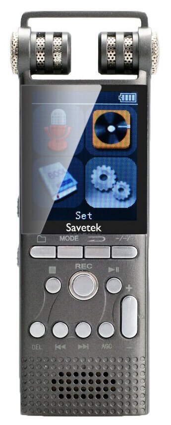 Профессиональный цифровой диктофон Savetek - фото №2