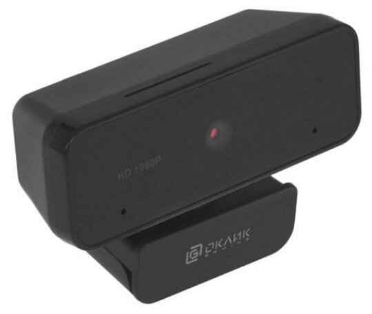 Веб-камера Оклик Oklick OK-C21FH черный 2Mp FHD USB2.0, микрофон (OK-C21FH)