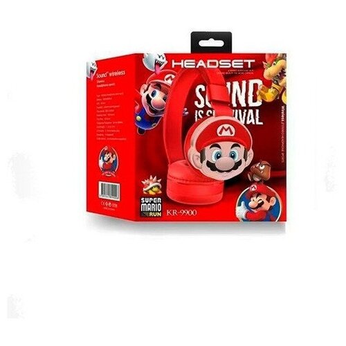 Беспроводные наушники Stereo Sound KR-9900 Super Mario Run 218000₽