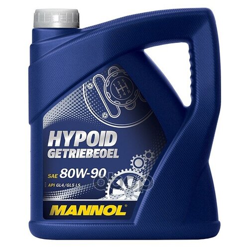 Масло Трансмиссионное Mannol Hypoid Getriebeoel Gl-4/5 80w90 4 Л 1354 MANNOL арт. 1354