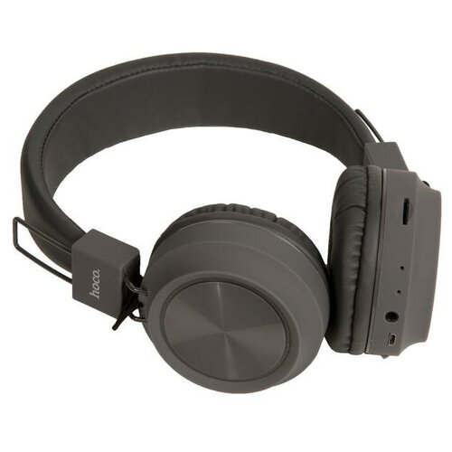 Наушники bluetooth полноразмерные HOCO W25 Promise полноразмерные беспроводные BT 50 серый 6931474710086 169200₽