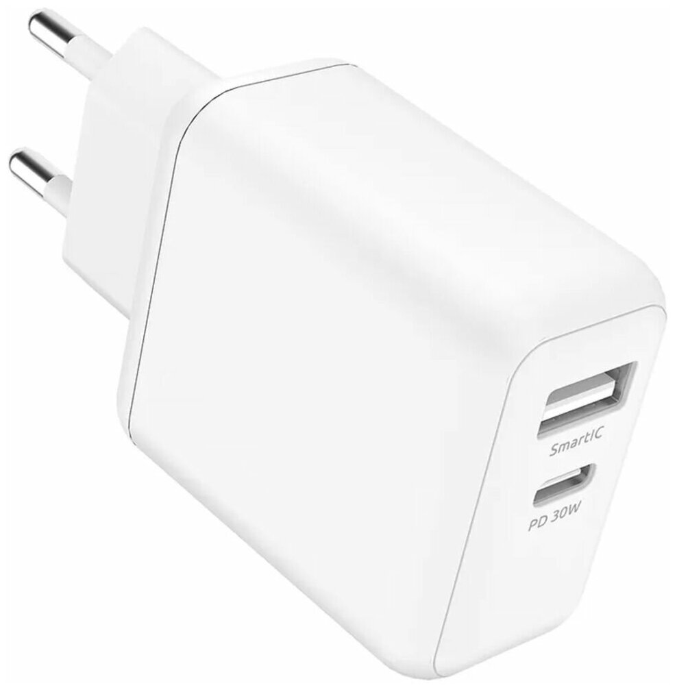 СЗУ Olmio 043787 30W Type-C +USB PowerDelivery Smart IC