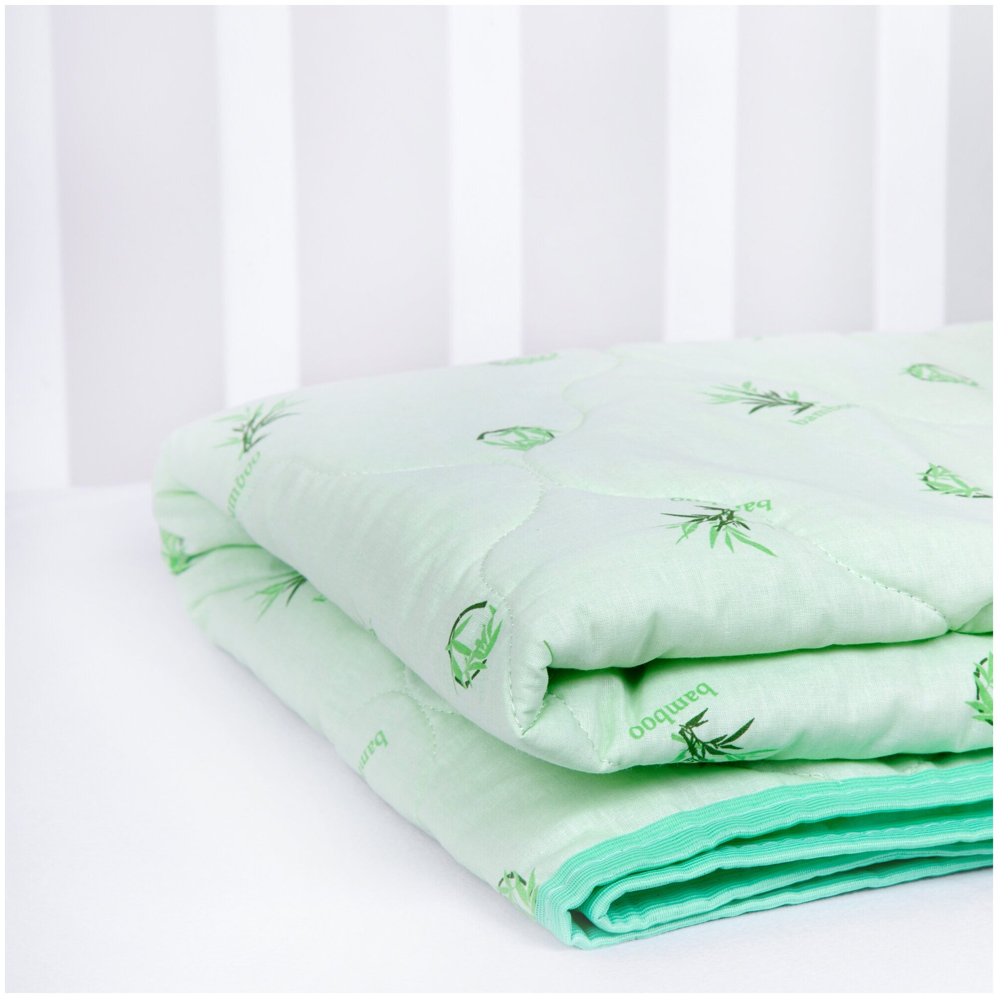 Одеяло AmaroBaby Сладкий сон бамбук (30 % бамбуковое волокно, 70% пэ, тань поплин 100% хлопок) - фотография № 5