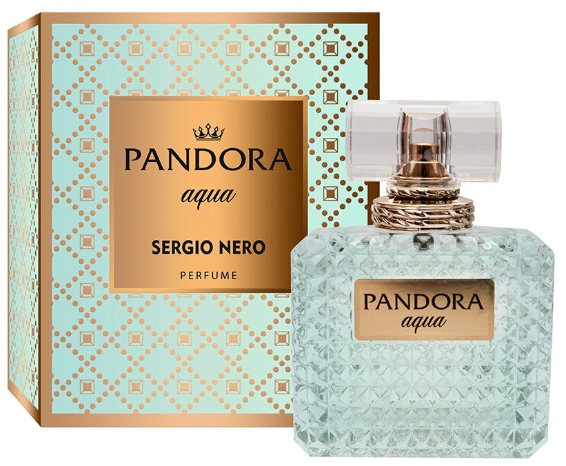Sergio Nero/ Духи женские Pandora aqua 60 мл/ Парфюм женский