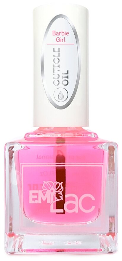 E.MiLac, Масло для кутикулы Cuticle Oil Barbie Girl, 15 мл