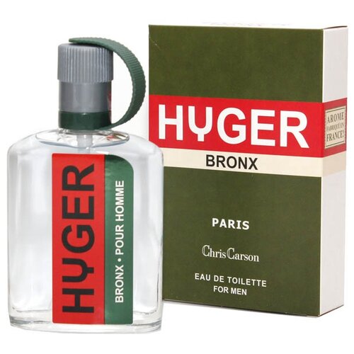 Chris Carson туалетная вода Hyger Bronx, 90 мл positive parfum men chris carson hyger bronx klan туалетная вода 90 мл