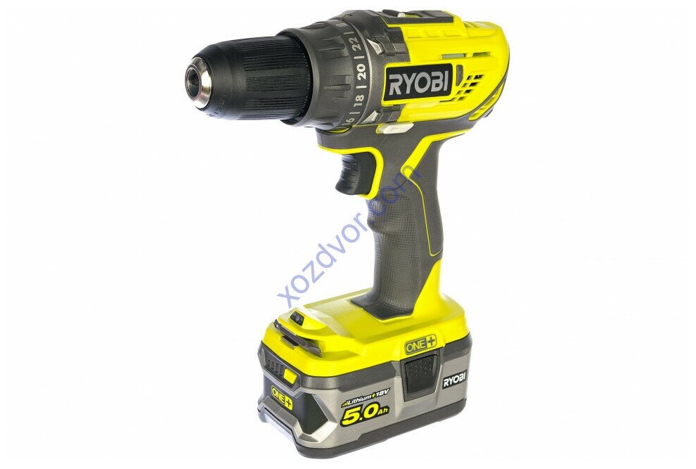 R18DD3-252S Дрель-шуруповерт Ryobi R18DD3-252S ONE+ - фотография № 2