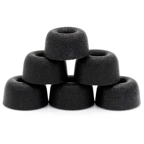 Dekoni Memory Foam 49mm Ear Tip 3 Pairs SMALL Shallow for TWS black набор 209000₽