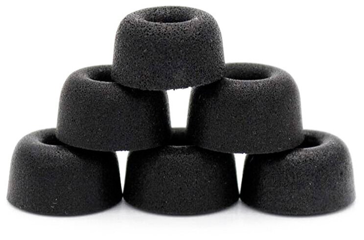 Dekoni Memory Foam 4.9mm Ear Tip 3 Pairs SMALL Shallow for TWS black набор