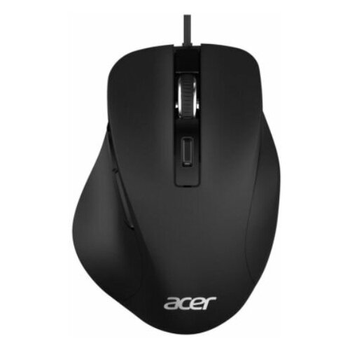 Мышь проводная Acer OMW120 черный оптическая 2000dpi USB 6but 77800₽