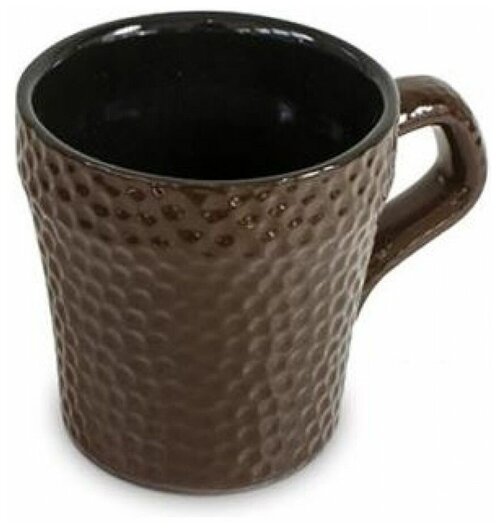 Чашка керамическая для кофе Ceraflame Hammered 150 мл, шоколадный